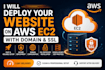 deploy your website on AWS ec2 with domain and SSL