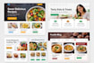 create a responsive HTML CSS website