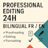 edit and proofread your documents bilingual fr and en