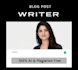 write blog posts and articles