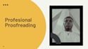 proofread and edit your document, thesis, etc