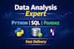 do data analysis using python and pandas