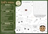 make you a childrens restaurant menu