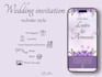 design elegant wedding invitations editable in canva