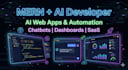 build a mern web app with custom ai features and automation