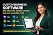 develop custom business software, pos, billing system, CRM