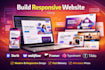 build responsive website using dorik webflow, framer typedream softr tilda