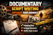 write you a documentary style youtube video script