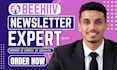 setup beehiiv newsletter beehive landing page beehiiv website email automation