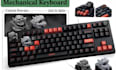 design custom mechanical keyboard, keycaps and pcb with 3d models