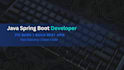 build and fix your java spring boot rest API