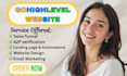 build gohighlevel website design ghl website setup highlevel website development