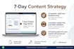 create a 7 day content plan to attract clients
