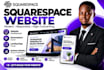 squarespace website, squarespace design, squarespace redesign, squarespace