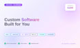 build a custom software tool at a fixed price