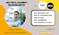build wix velo ai booking wix harmony wix aria advanced wix chat bot website
