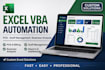 build custom excel vba pos system, inventory and automation tools