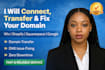 connect, fix, and transfer your domain