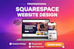 redesign squarespace website with SEO and mobile optimization
