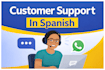customer support via chat in spanish