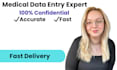 handle medical data entry, web research and excel tasks accurately
