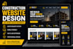high converting construction building supply website building materials website