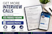 write a job winning resume and linkedin profile