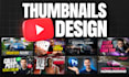 design CTR boosting youtube thumbnail in 6hrs