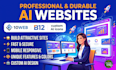build a professional durable ai websites 10web website design b12 website