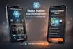 do react native app development, build android and ios react app