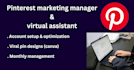 be your pinterest manager and pin designer
