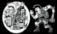 draw punk raw style for your merch and poster