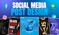 create viral social media post designs