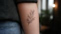 create a minimalist fine line tattoo design