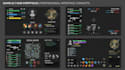 design game UI hud and interactive game interface