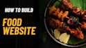 build professional food website design