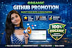 do organic github promotion and stars fork repo trafficdo organic github pro