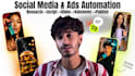 make n8n claude social media automation, ugc ads automation