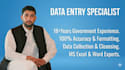 do professional data entry, and copy paste tasks