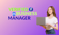 set up and  provide a verified facebook business manager