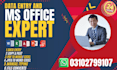 data entry and ms office expert
