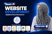 create responsive react website