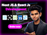 build react, next js apps, pixel perfect figma to mern