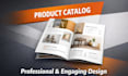 design a luxury product catalog, booklet or lookbook using affinity