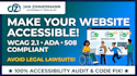 do professional wcag accessibility audits and ada fixes