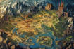 fantasy map illustration for map
