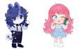 create cute chibi art