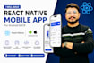 be your mobile app developer react native android and ios