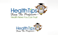 design mascot modern health tips logo