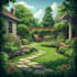 do captivating garden backyard landscape design as a landscape architect